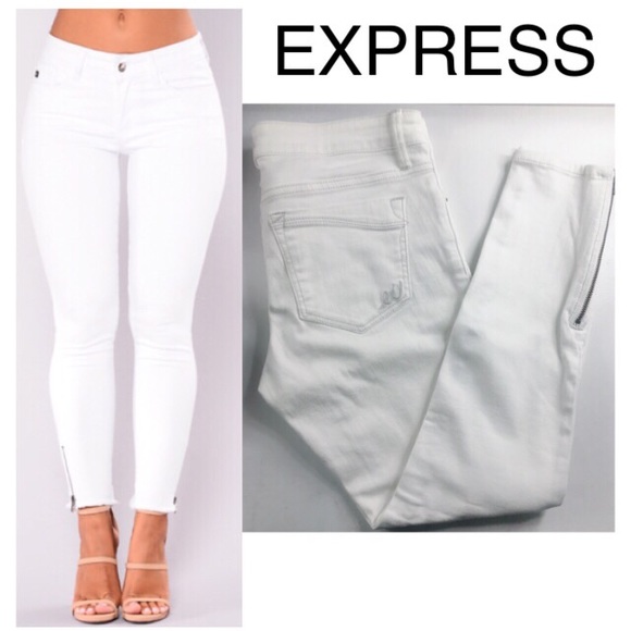 white jeans express